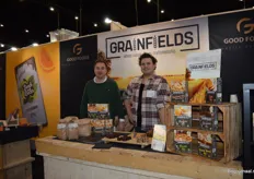Bij Good Foods presenteerden Pieterjan Kok en Jelmer Daniels verschillende merken aan het publiek: ONOFF, Seeds and Bean, Grainfields en Hampstead.